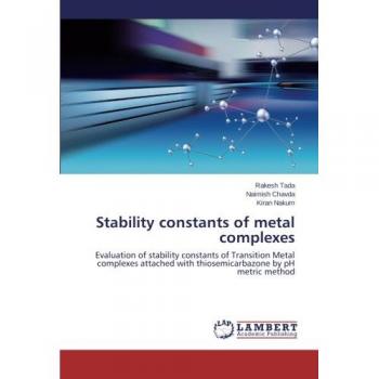 Stability constants of metal complexes: Evaluation of stability constants of Transition Metal complexes attached with thiosemicarbazone by pH metric method