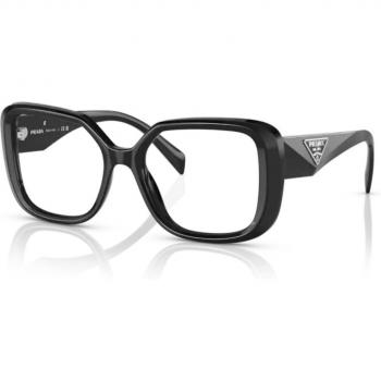 Armazones Prada para mujer negros, modelo PR 10ZV 1AB1O1