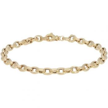 Elegante Armkette FIRETTI aus 585er Gelbgold, 4,3 mm breit