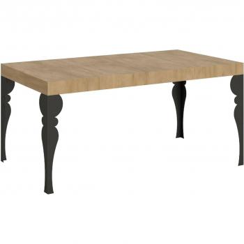 Table Extensible Chêne Nature Paxon 90-244 cm