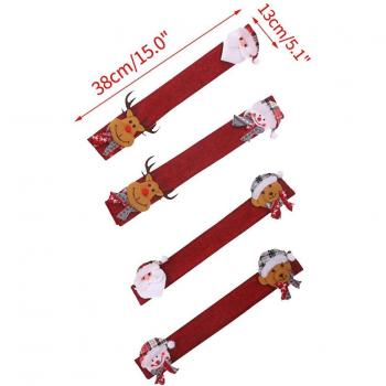 Santa Handle Covers for Refrigerators