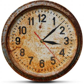 3D Illusions-Wanduhr aus Acryl