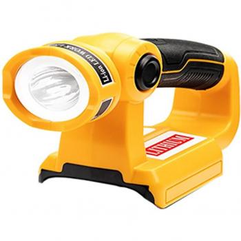 Lampe torche LED voyant d'avertissement compatible Dewalt XR Li-ion