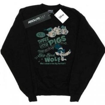 Pull Femme Disney Trois Petits Cochons Qui a Peur du Grand Méchant Loup