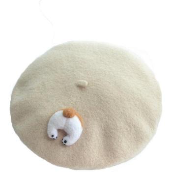 Gorro Cálido Polipropileno Corgi Gato Winter