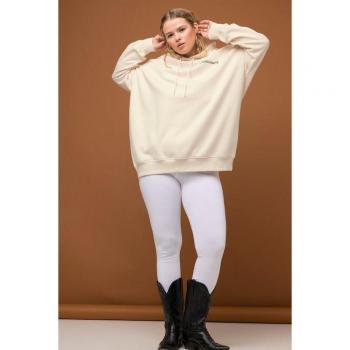 Studio Untold Lederimitathose Leggings Jersey High Waist Elastikbund