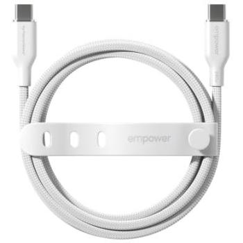 Empower by PanzerGlass 240W USB‑C to USB‑C Cable, 2 Meters, White