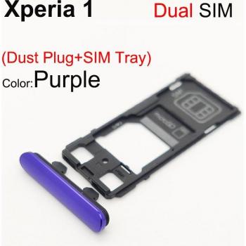 Aocarmo Sony Xperia 1/X1/XZ4 J9110 MicroSD Card Holder Replacement