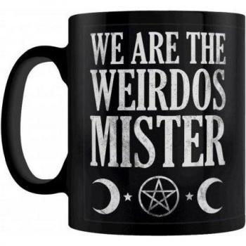 Taza Grindstore Mister One Size Negra/Plata