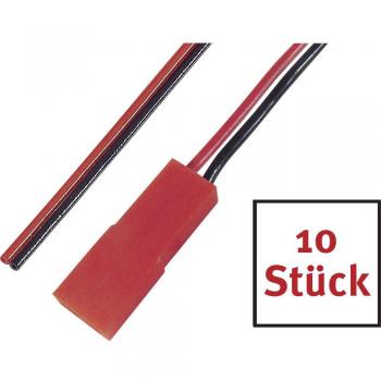 Reely Rechargeable Battery Cable [1x BEC Plug - 1x Open Ends] 20 cm 0.14 mm²