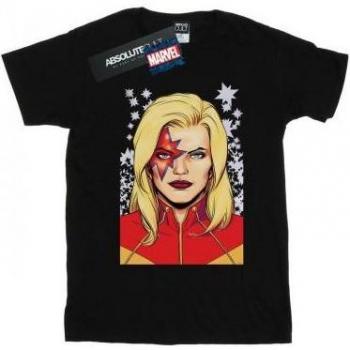 Maglione Captain Marvel Glam Cotone per Ragazze