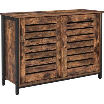 VASAGLE Sliding Doors Kitchen Cabinet