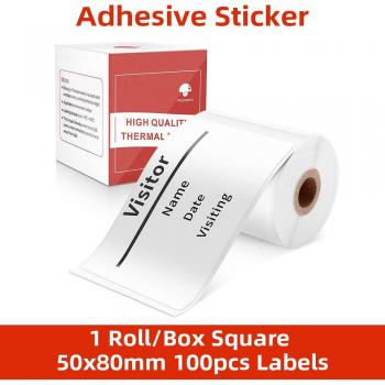 Rollos de Papel Adhesivo para Impresión de Joyería