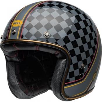 Casco Jet Bell Custom 500 RSD Wreakers Negro Gris Oro (XL)