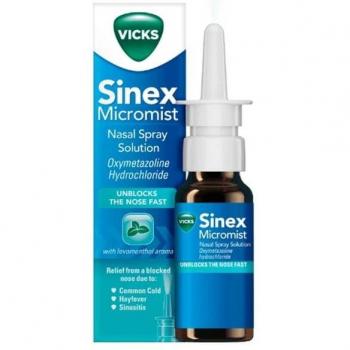Vicks Sinex Decongestant Micromist 15 mL