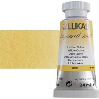 Ocre jaune - Aquarelles Tube 24 ml Lukas 1862