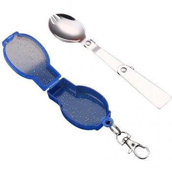 Faltbarer Outdoor‑Löffel/Spork – leichtes Küchenutensil
