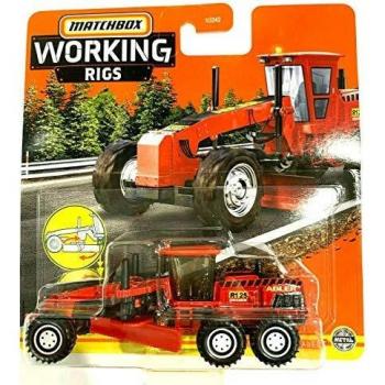 Matchbox Rigs MBX Road Grader 3/16 (Rosso) - Edizione Limitata
