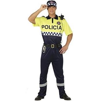 Disfraz policía local adulto T-L