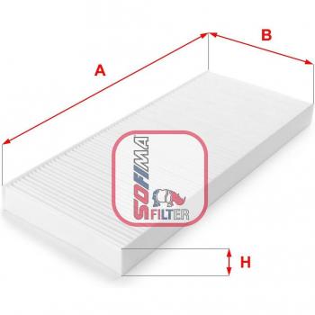 SOFIMA Filtro de Aire para Pasajeros S3069C