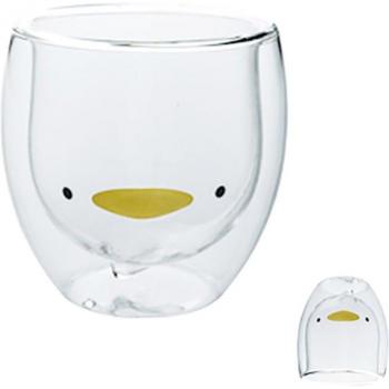 Cute Bear Double Glass Cup
