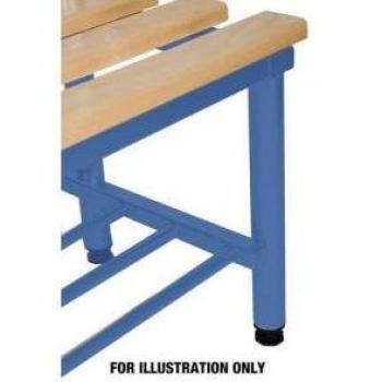 Slingsby Mezzo Benz Shoe Rack in Blue with 1500mm Wide and 325mm Depth