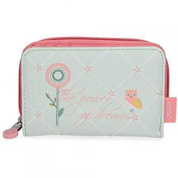 Portafoglio Enso Gufo Multicolore 12,8x8,5x3 cms PVC