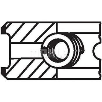 MAHLE Original Piston Ring Kit 02201N2