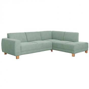 Max Winzer Ecksofa Blackpool modern, mittlere Sitzhärte, Ottomane rechts