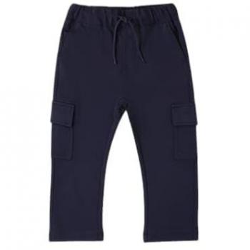 Pantalone Cargo Ido 4A499 Navy Elegante