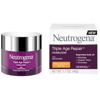 Neutrogena Hydratant Anti-Âge Triple Action avec Vitamine C