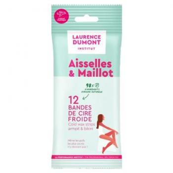 LAURENCE DUMONT Cire froide Aisselles & Maillot - 12 bandes