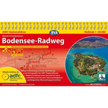 ADFC-Radreiseführer Bodensee-Radweg 1:50.000 praktische Spiralbindung, reiß- und wetterfest, GPS-Tracks Download: Mit dem Rad durch drei Länder rund um den See