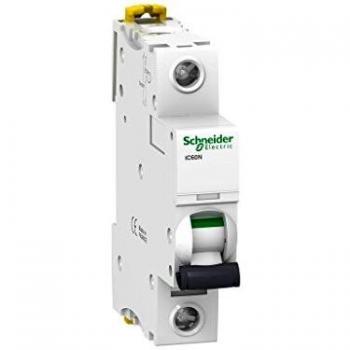 INTERRUPTOR AUTOMÃTICO MAGNETOTERMICO iC60N 1P 10A CURVA C A9F79110 SCHNEIDER
