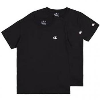 Champion 2er-Pack T-Shirts für Kinder, Schwarz