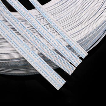 UL2468 24AWG Extension Cable, PVC Insulated, 7P-12P, Blue/White