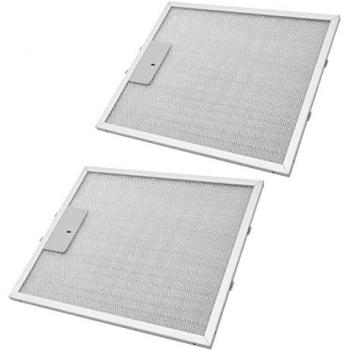 Deux filtres anti-graisse inox durables pour hotte Whirlpool 481945858783