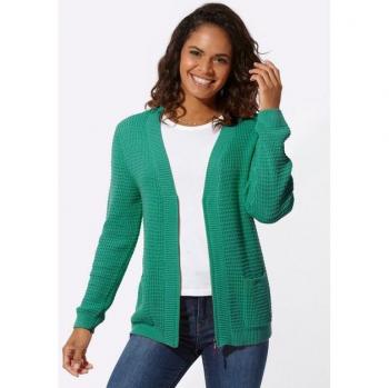 Damen Cardigan in Grün