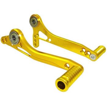 Waase Motorcycle Shift Pedal and Brake Lever with Toe Pegs