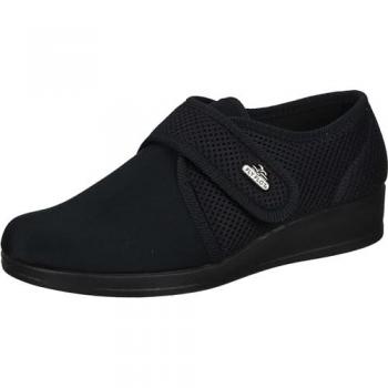 Fly Flot 340067-01 – Schwarzer Damen-Slipper