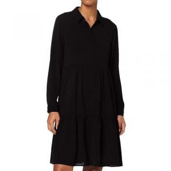 JDY 15302385 Vestito Corto con Maniche Lunghe in Nero