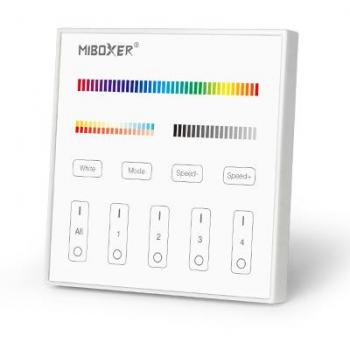 Miboxer T4 - 4-strefowy kontroler RGB+CCT