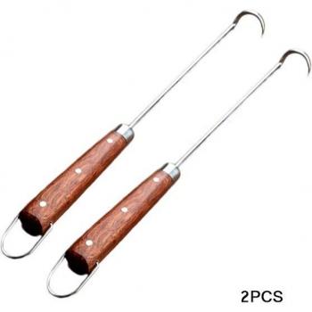 BBQ Skewers Set with Wood Handle 48cm