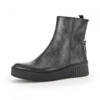 GABOR Stiefelette Grau Blockabsatz für Damen - 39
