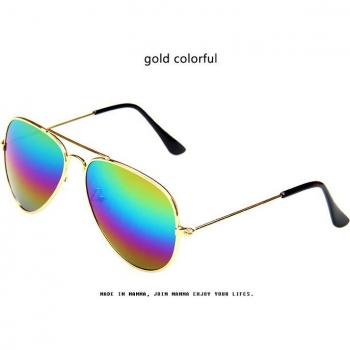 Kids Metal Pilot Sunglasses