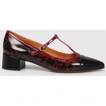 Pumps Chie Mihara Jenu in pelle lucida stampa animalier Taglia 40