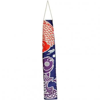 Panneau coupe‑vent poisson Koinobori 70 cm