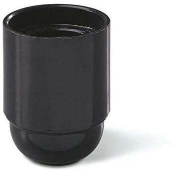 Portalampada E27 cavo 2,5 mm nero
