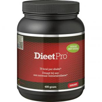 Dieet Pro Stevia Aardbei 400 gram