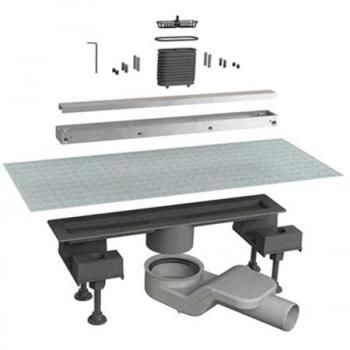 KitL DuchaAlumino 20CM Horizontal